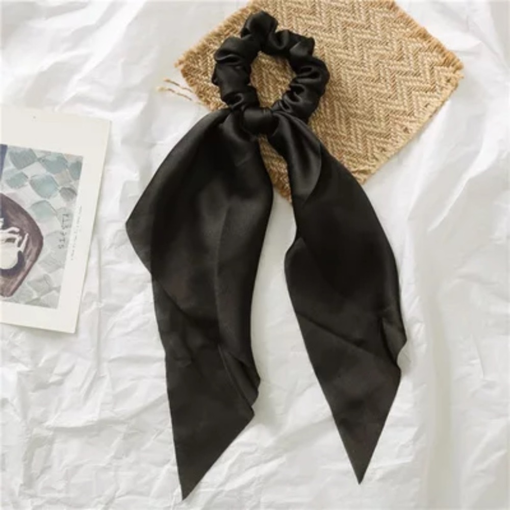 Ribbon hair scrunchies